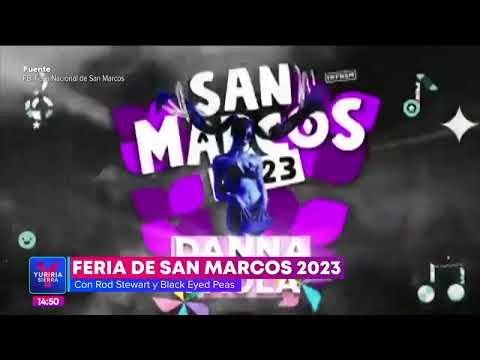 Feria de San Marcos 2023 contará con Rod Stewart, Black Eyed Peas y Ricky Martin | Yuriria Sierra