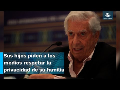 Mario Vargas Llosa es hospitalizado por Covid -19