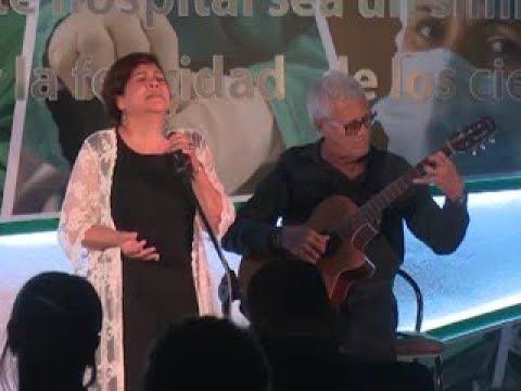 Ofreció concierto Ivette Cepeda en Hospital Provincial de Cienfuegos