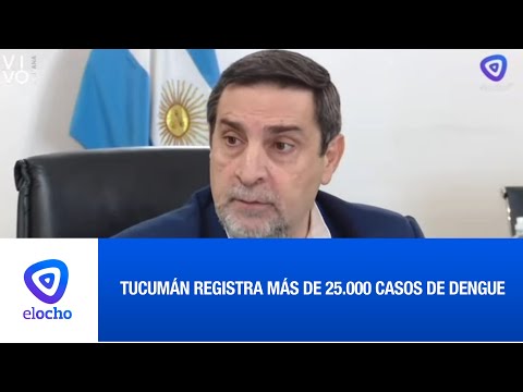 TUCUMÁN REGISTRA MÁS DE 25.000 CASOS DE DENGUE