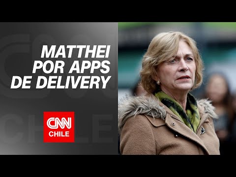 Evelyn Matthei contra apps de delivery: Lo que queremos es que se regule a estas empresas