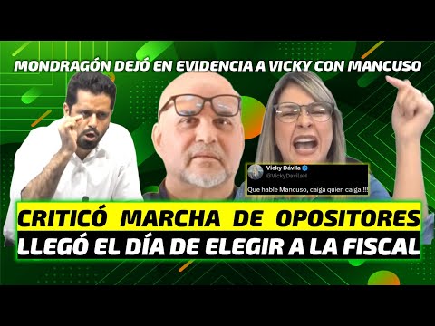 Mondragón cantándoselas a Vicky Dávila y a Uribe, ante llegada de Mancuso, Marchas y la nueva Fiscal