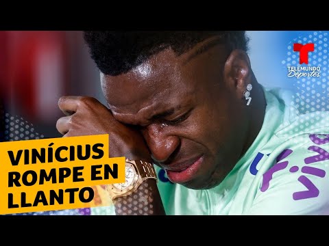 Vinícius Jr. estalla en llanto al denunciar el racismo que sufre | Telemundo Deportes
