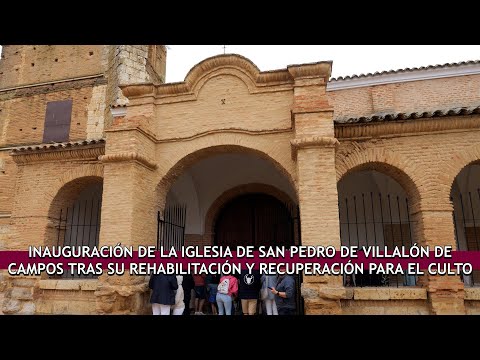 Inauguración Rehabilitación Iglesia San Pedro de Villalón de Campos