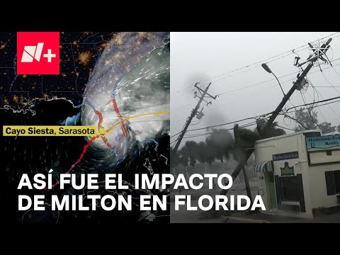 Huracán Milton: Así fue el impacto en Florida como huracán categoría 3 - En Punto