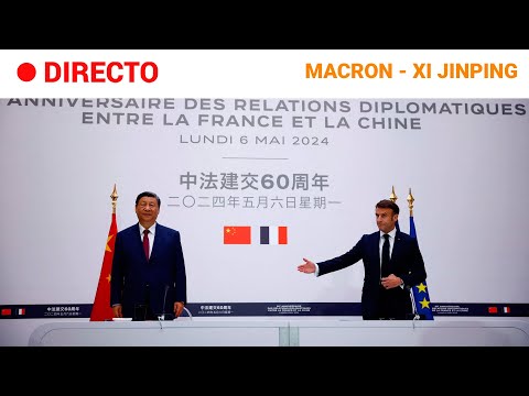 FRANCIA-CHINA: MACRON y XI JIMPING piden una TREGUA OLÍMPICA en todos los CONFLICTOS | RTVE