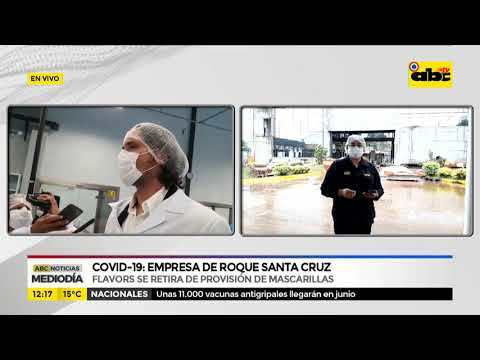 COVID-19: Empresa de Roque Santa Cruz se retira de provisión de mascarillas