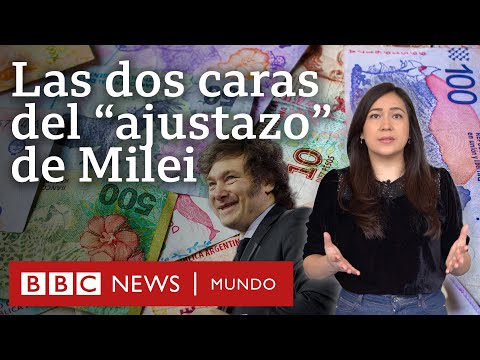 Las dos caras del ajustazo sin precedentes de Milei en Argentina | BBC Mundo