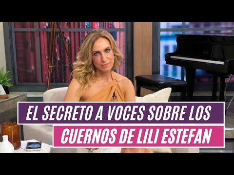 El secreto a voces sobre los cuernos de Lili Estefan