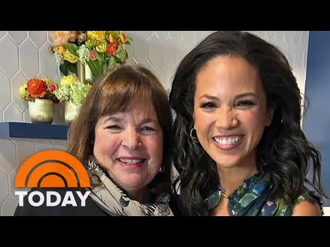 Ina Garten surprises TODAY’s Laura Jarrett with a sweet message