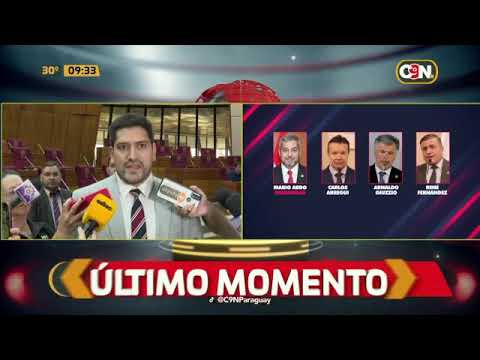 Polémica nacional: Imputaron a Mario Abdo Benítez y a otras ocho personas