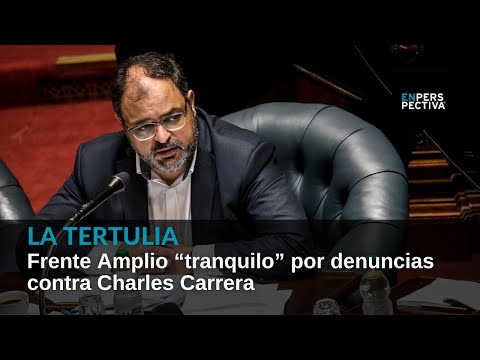Frente Amplio “tranquilo” por denuncias contra Charles Carrera