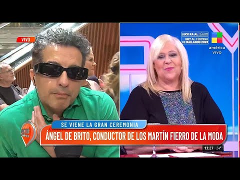 Ángel de Brito: Soy pro Martín Fierro y APTRA