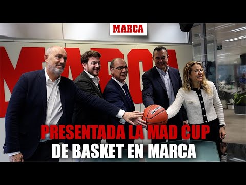 Presentación de la MadCup de basket en MARCA I MARCA