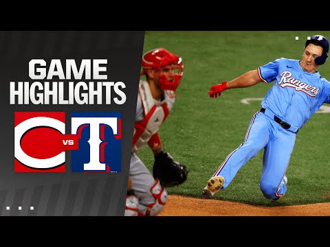 Reds vs. Rangers Game Highlights (4/28/24) | MLB Highlights