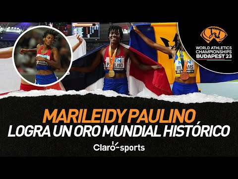 Marileidy Paulino logra un oro mundial histórico en Budapest 2023