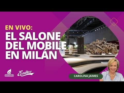 En vivo desde el Salone del Mobile en Milán