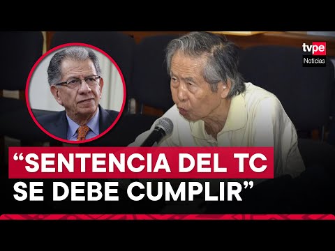 Caso Fujimori: El TC ha hecho lo que la Constitución lo faculta, señala exmagistrado