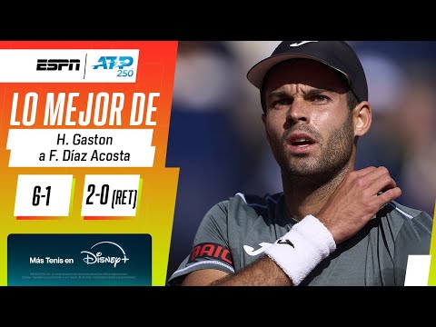 ¡FACU DÍAZ ACOSTA TUVO QUE ABANDONAR POR LESIÓN Y GASTON AVANZÓ A LA FINAL DE KITZBUHEL! | RESUMEN