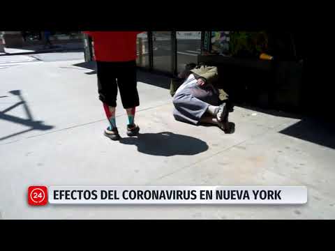Reportaje 24 Horas: Las consecuencias del coronavirus en Nueva York