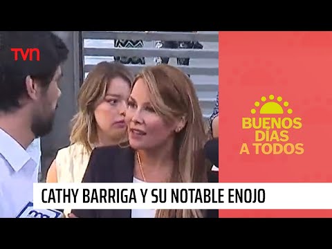 Enojo y molestia: Cathy Barriga arremete contra su esposo ante el caos por su formalización