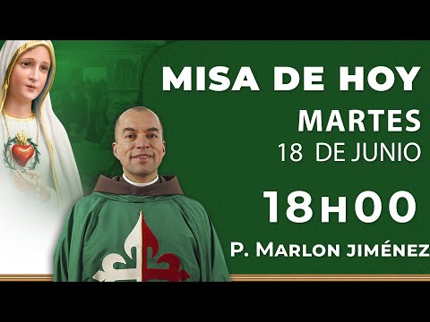 Misa de hoy 18:00 | Martes 18 de Junio #rosario #misa