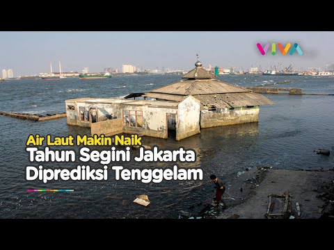 GAWAT! Jakarta Diramal Bakal Tenggelam Puluhan Tahun Lagi