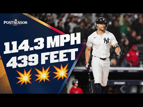 WHAT A SHOT!! Postseason Giancarlo Stanton HITS DIFFERENT!