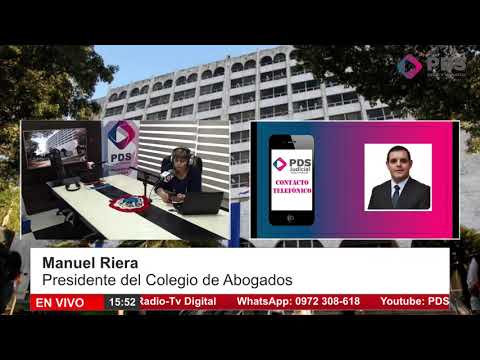 Entrevista- Manuel Riera- Presidente del Colegio de Abogados