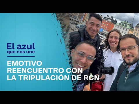 Así fue el reencuentro de José Manuel Acevedo con la tripulación de RCN en el Buque Gloria