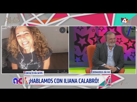 Algo Contigo - Iliana Calabró en cuarentena: Es como si estuviera prisionera