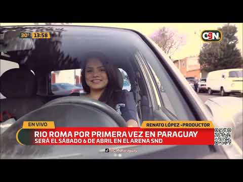 ¡Rio Roma por primera vez en Paraguay!