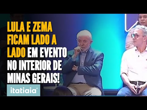 AO LADO DE ZEMA, LULA PARTICIPA DE EVENTO NA SERRA DO SALITRE, INTERIOR DE MINAS GERAIS!