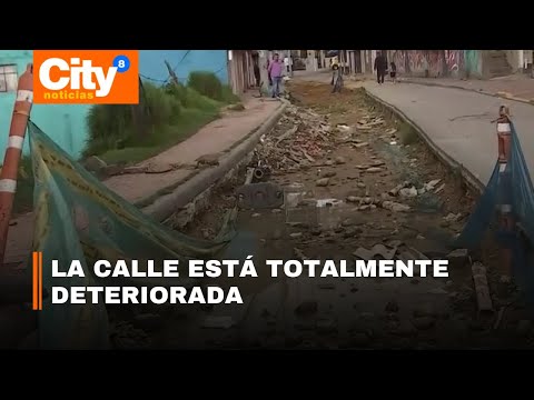Obra abandonada tiene cansados a los residentes del barrio El Consuelo | CityTv