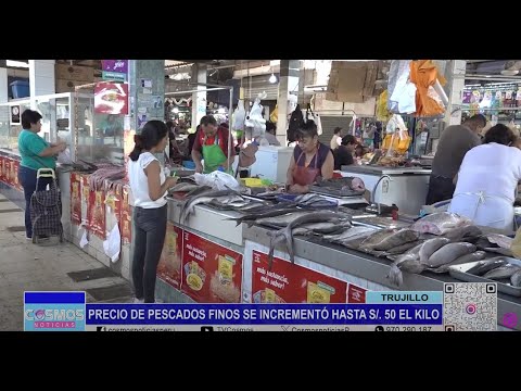Trujillo: Precio de pescados finos se incrementó hasta s/. 50 el kilo