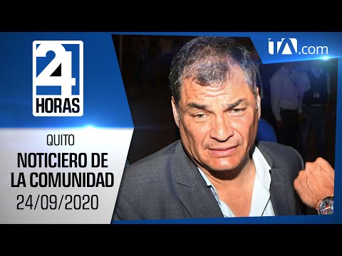 Noticias Ecuador: Noticiero 24 Horas, 24/09/2020 (De la Comunidad Primera Emisión)