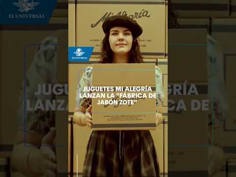 Juguetes Mi Alegría lanza la Fábrica de jabón Zote #shorts