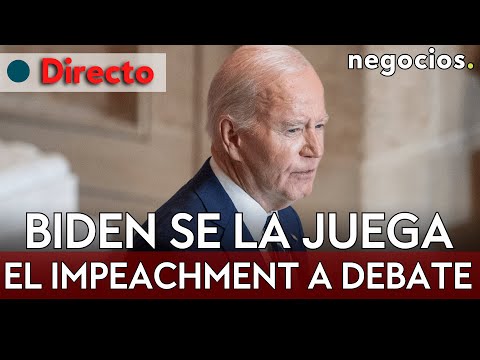 DIRECTO | Biden se la juega, el impeachment a debate: los republicanos celebran una audiencia