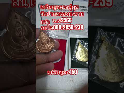 เหรียญหลวงปู่ศุขวัดปากคลองมะข