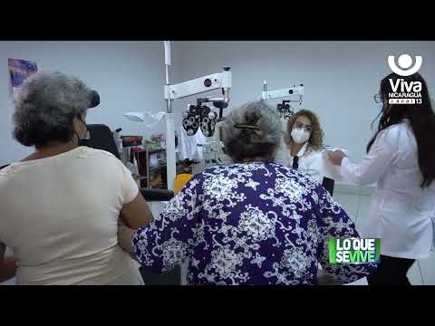 Managua: familias de todo el país reciben atención en el Centro de Oftalmología