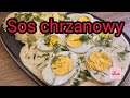 Jajka w sosie chrzanowym