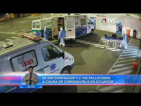29.509 contagios y 2.145 fallecidos a causa de coronavirus en Ecuador