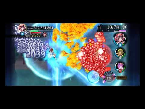 幻想大プール　ドキドキ怪威掃除大会（水着霊夢イベ）　80.51億（1位！）【東方幻想エクリプス】【ゲンリプ】