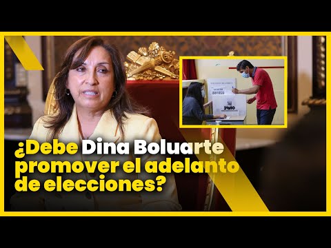 'Habla La Calle': ¿Debe Dina Boluarte promover el adelanto de elecciones?