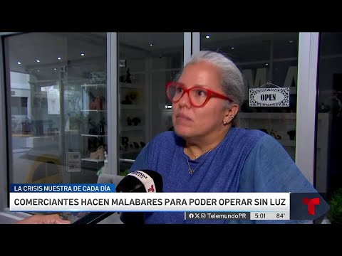 En Condado: comercios inoperantes por la falta de luz