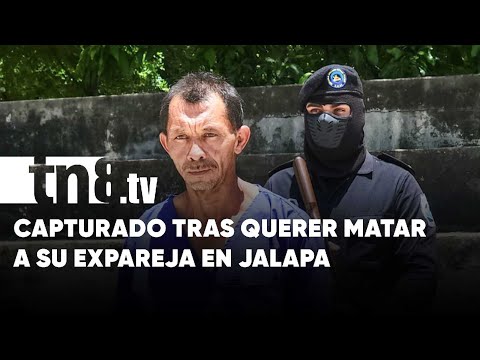 No corrió largo: Atrapan al cobarde que quiso matar a su expareja en Jalapa