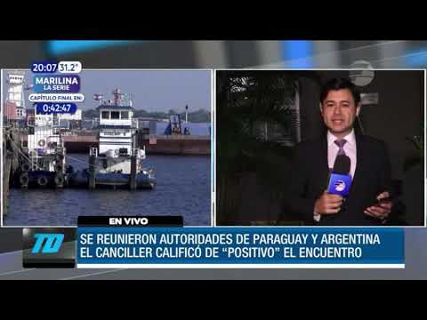 Reunión entre autoridades de Paraguay y Argentina