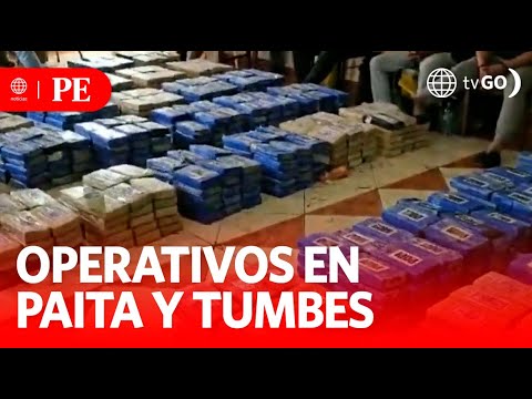 Incautan más de tres toneladas de sustancias ilícitas en operativo | Primera Edición | Noticias Perú