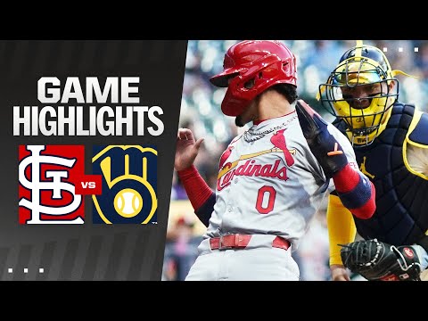 Cardinals vs. Brewers Game Highlights (9/3/24) | MLB Highlights