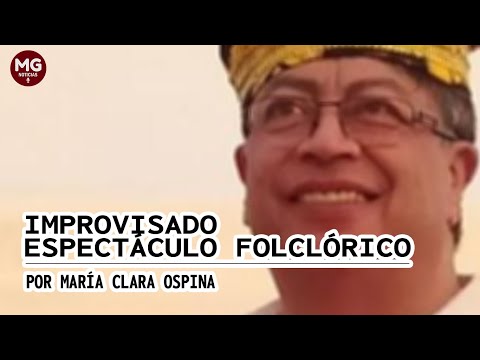 IMPROVISADO ESPECTÁCULO FLOCLÓRICO  Por María Clara Ospina